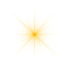 Transparent yellow sunlight special lens flash light effect. Sun light with glare. Golden flash png. Vector illustration for perfect effect with sparkles. Sun rays png. 