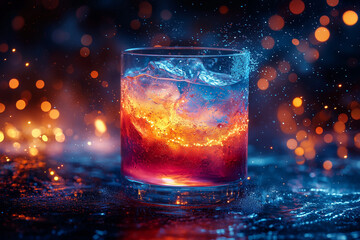 Plaisir et Saveurs : Cocktail Énergique et Festif
