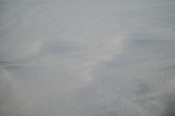 texture of snow