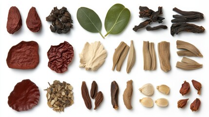Obraz premium Aromatic spices, explore a world of flavors with vibrant and diverse herbs seasonings