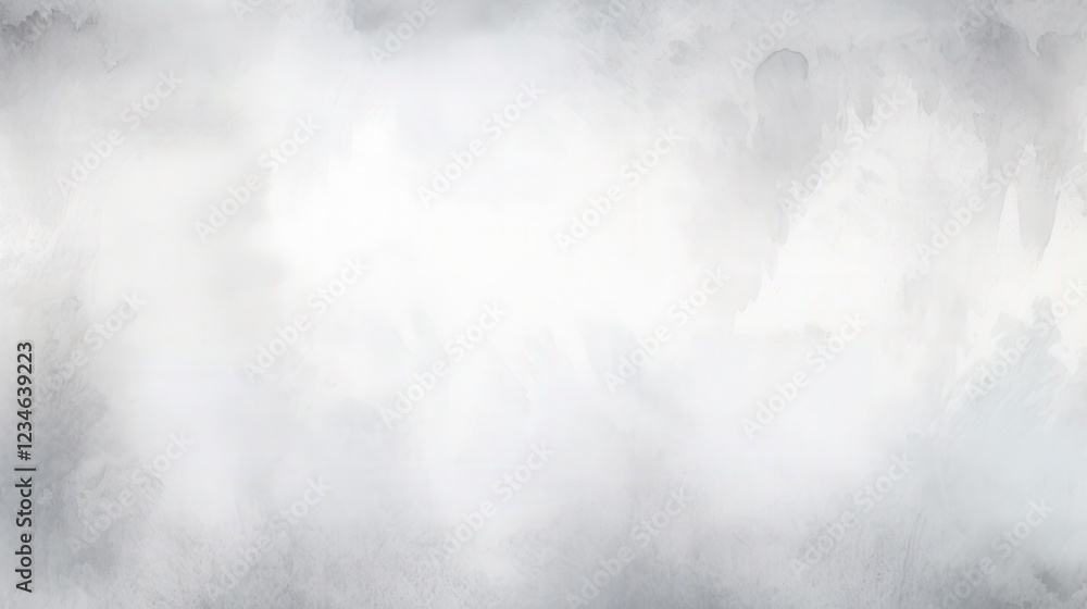 Poster light gray watercolor background for text overlay and creative projects in soft and subtle tones ide