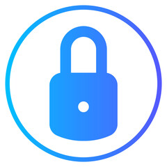 privacy gradient icon