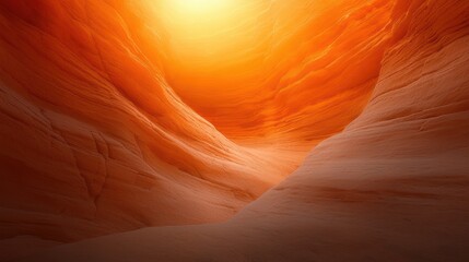 Journey through a narrow canyon, breathtaking vista of nature's majesty and scenic wonders