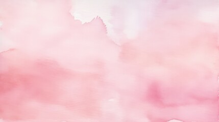 Fototapeta premium Soft Pink Watercolor Background Ideal for Text Overlay and Graphic Design Projects