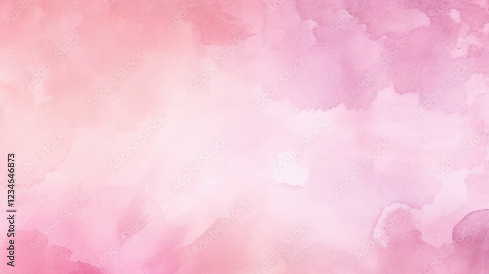 Poster light pink watercolor background for text and design use in creative projects, elegant and soft aest