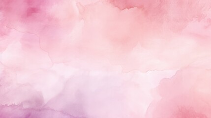Fototapeta premium Light Pink Watercolor Background Ideal for Text Overlay or Graphic Design Projects, Soothing and Elegant for Various Uses