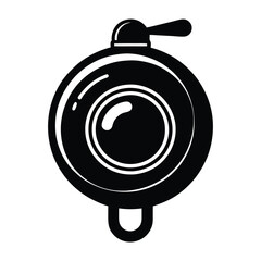 Bicycle Bell Vector Illustration – Perfect for Branding, Icons, and Web Graphics