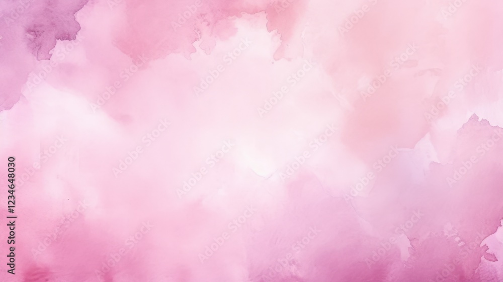 Poster light pink watercolor background design for text overlay and creative applications in graphic and pr