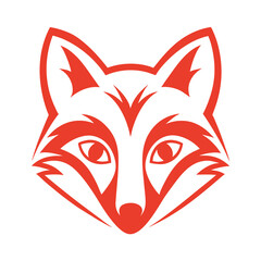 Elegant and Smooth Fox Head Vector Art for Logos.