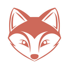Elegant and Smooth Fox Head Vector Art for Logos.
