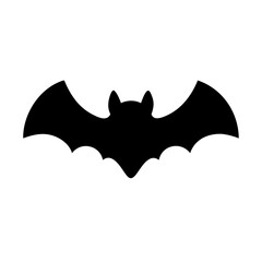 halloween vector bat silhouette icon design