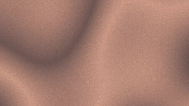 Color of year 2025 mocha mousse abstract motion background. Grainy elegant gradient in coffee cream palette: beige dark chocolate brown chai latte. Fluid motion. Ring shapes morphing. Liquid animation