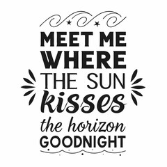 summer sunsets typography t-shirt design © MSTSALMA