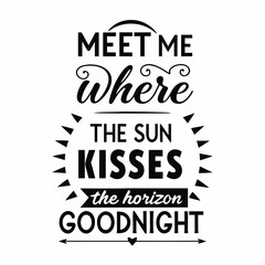 summer sunsets typography t-shirt design