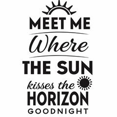 summer sunsets typography t-shirt design