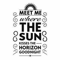 summer sunsets typography t-shirt design © MSTSALMA