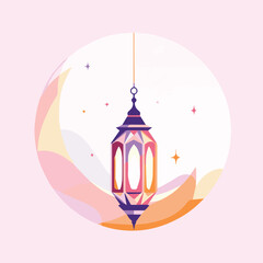 Ramadan inspired artwork vector illustration