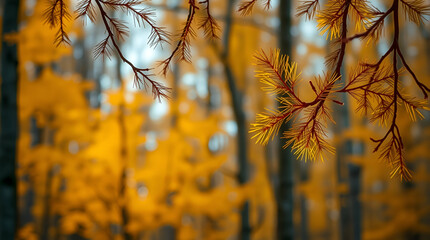 Obraz premium autumn in the forest