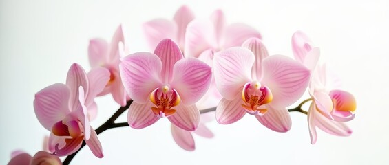 Obraz premium Delicate, exotic flowers with distinctive petals and a sweet fragrance