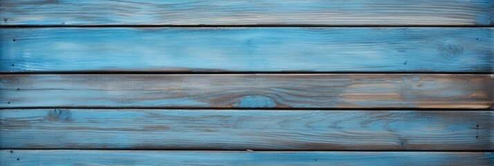 Obraz premium Vintage Grunge Texture of Old Wooden Plank with Blue Paint in Well-Worn Finish Suitable for Backgrounds in Various Creative Projects
