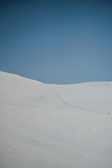 The Hulunbuir Prairie in the snow