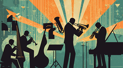 jazz festival background