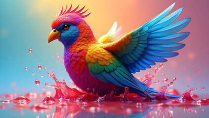 Fototapeta premium The Beauty of Birds: Celebrating Avian Diversity