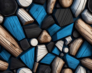 Wooden board background