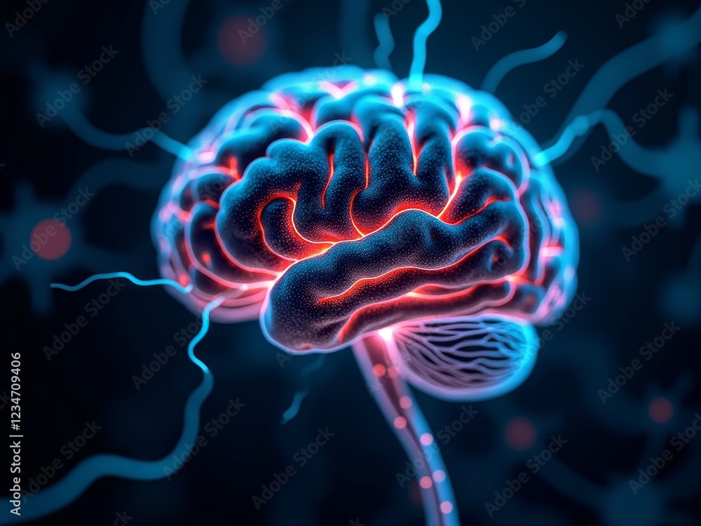 Poster the brain is a complex organ that processes information and controls various bodily functions