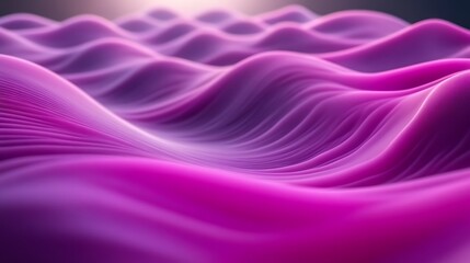 Obraz premium Abstract Purple Waves Flowing Seamlessly
