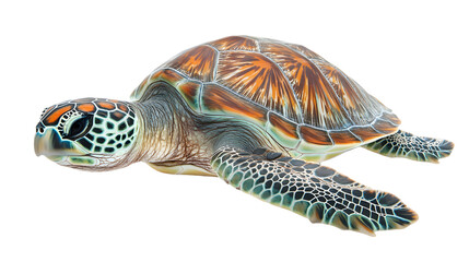 turtle isolated on white background