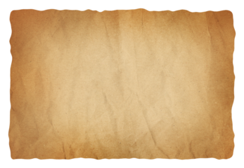 leere Schatzkarte, Papierrolle, Landkarte, Weltkarte, Vorlage, isoliert, transparent, png Datei	