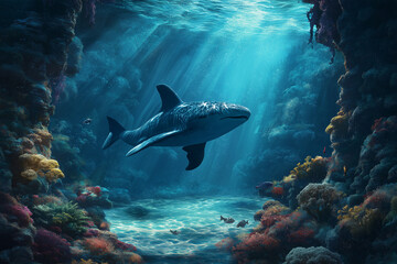 Fototapeta premium Ocean adventure image