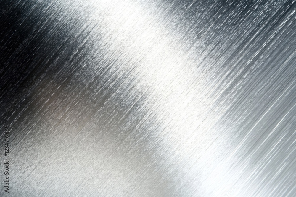 Poster elegant silver gradient with subtle grain texture for modern abstract backgrounds in design projects