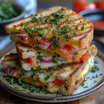 Gourmet Grilled Cheese Sandwith