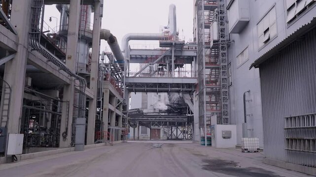 Energy industry builiding