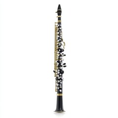 Clarinet Isolated on White Background