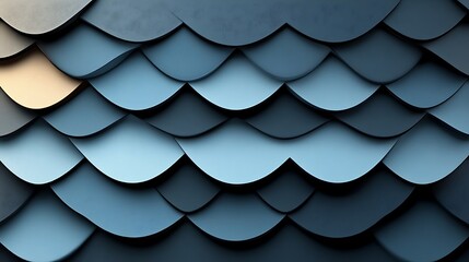 Abstract Blue Scale Pattern Background Design