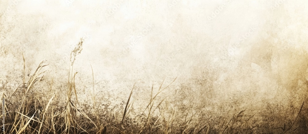 Aufkleber abstract textured background with faded grass and soft color tones ideal for copy space and creative