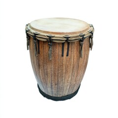  Conga Drum Isolated on White Background