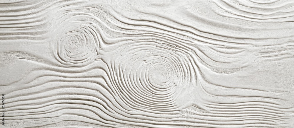 Poster textured white wall surface with rippled lines and curved patterns copy space