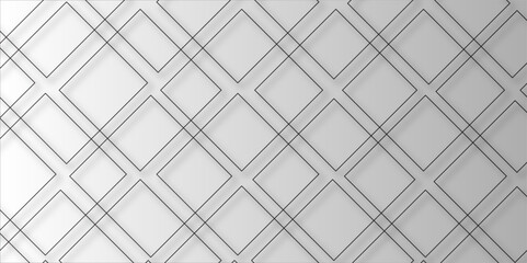 Abstract background with cubes. Modern geometric background. White ceramic brick tile.	
