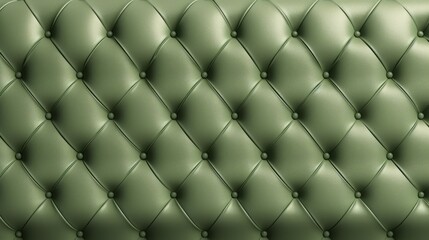 Elegant Seamless Tufted Upholstery in Light Pastel Green with Diamond Patterns for Interior Design Inspiration and Luxury Decor Ideas