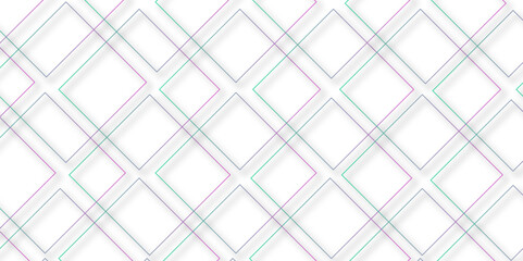 Abstract background with cubes. Modern geometric background. White ceramic brick tile.	
