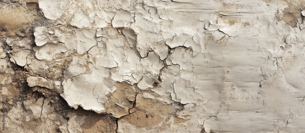 Aufkleber abstract texture of weathered peeling paint on a wooden surface with copy space for text or design e
