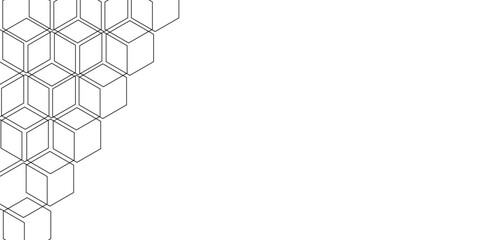 Abstract sketch of a building with lines, Abstract background. Vector abstract futuristic architecture concept with digital geometric connection lines. vector. technology communication data Science.	