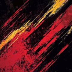 abstract grunge background vector, Grainy abstract blurred red black yellow background