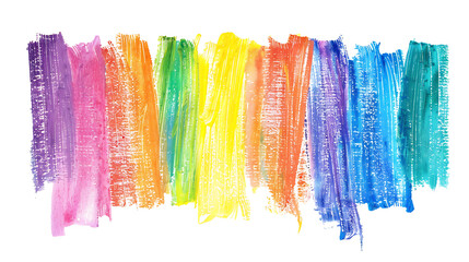 Naklejka premium colorful crayons isolated on a transparent background 