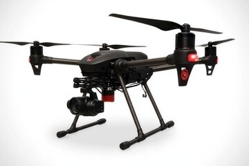 Drone Isolated on White Background