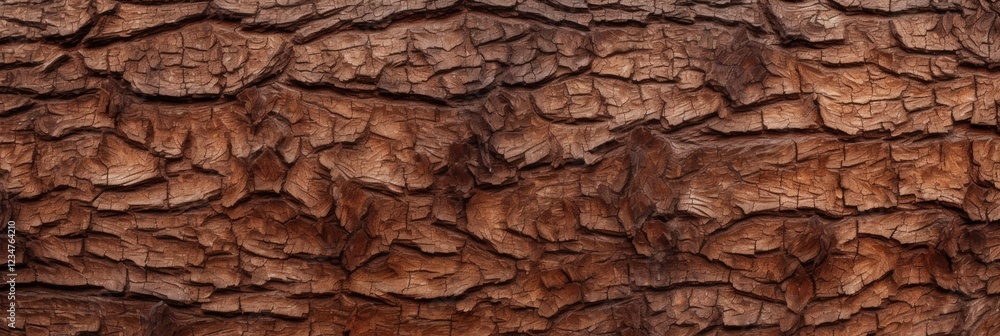 Poster high-resolution seamless texture of tree bark, closeup view for background and design applications i